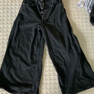 Free People Wide Leg Jeans